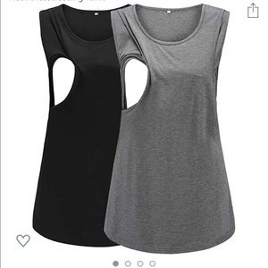 Breastfeeding tank tops/shirts